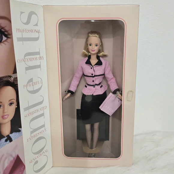1998 AVON Representative Barbie Doll Blonde Mattel - Picture 4 of 6